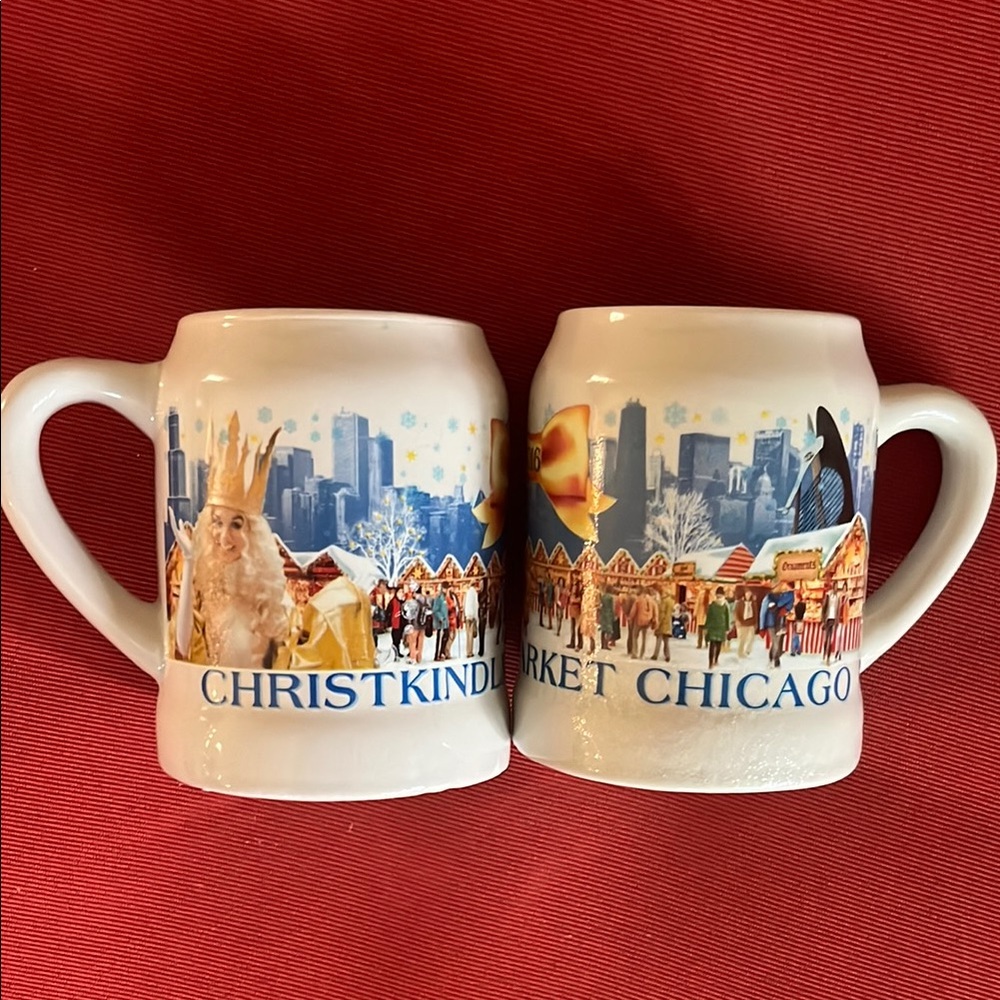 2021 Christkindlmarket Chicago White Mugs